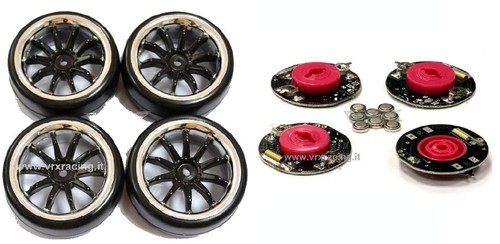Treno ruote drift cromate 10 - ruote, 1/10