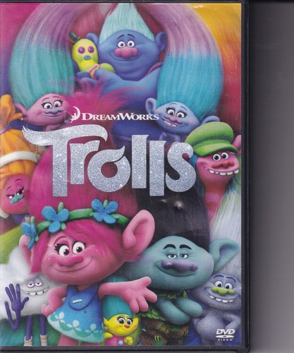 Trolls dvd dreamworks - dreamworks,