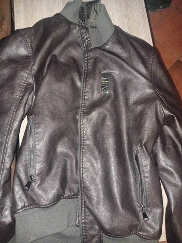 Giacca uomo blauer pelle - giacca,