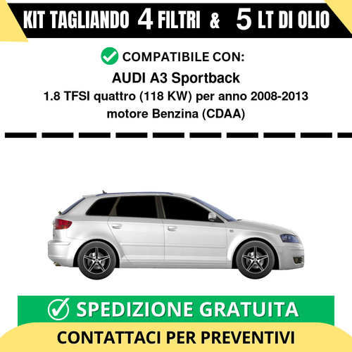 Tagliando per audi - tagliando, a3