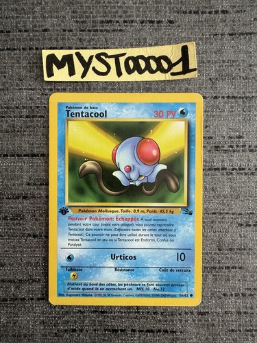 Carte pokémon tentacool - pokémon, 56/62