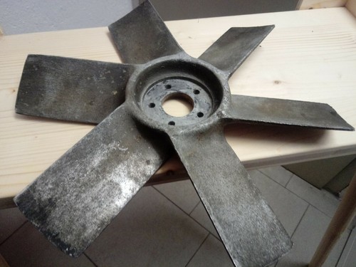 Ventola alluminio fiat 130 - alluminio,