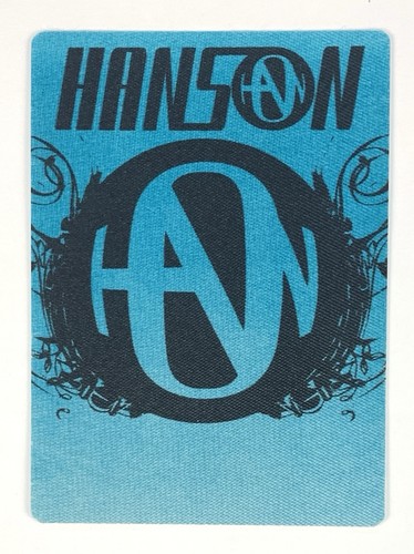 Hanson tour backstage - tour, pass