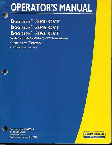 Manuale operatori trattori - manuale,