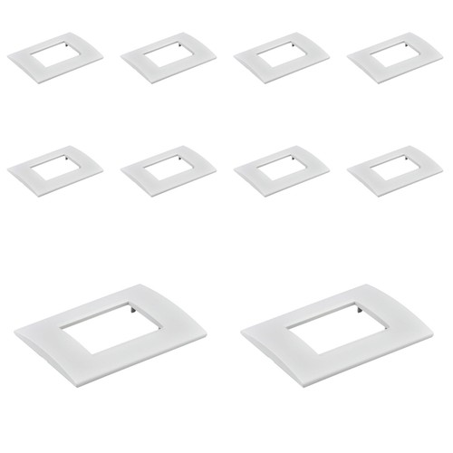 Placca plastica quadrata - placca,