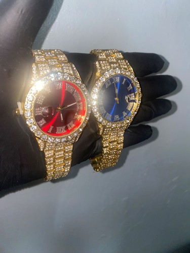 Orologio hip hop uomo lusso - orologio,