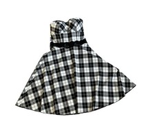 Abito donna bustier tartan - abito,