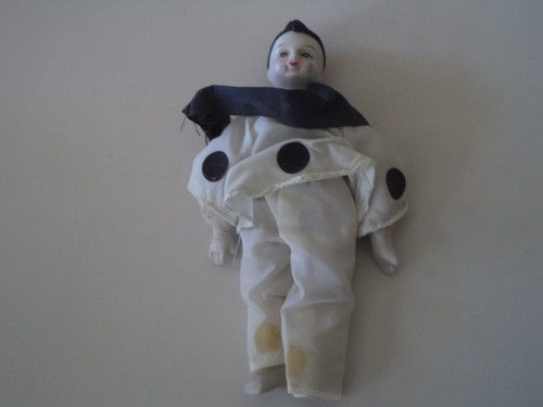 Bambola pupazzo pierrot - bambola,