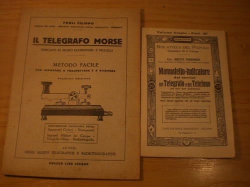 Tasto telegrafico manuali per - manuali,