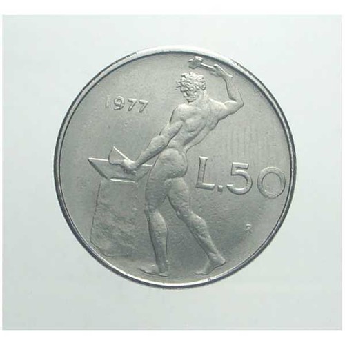 Repubblica italiana 50 lire - -,