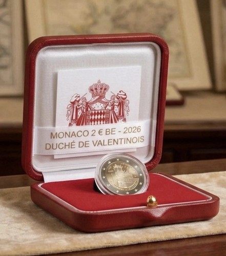 Euro commemorativo monaco - 2,