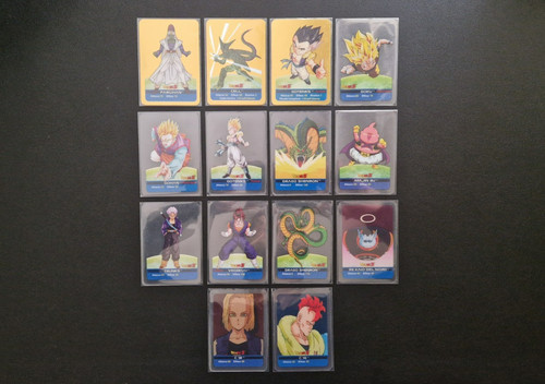 Lotto dragonball lamincards - lotto, z