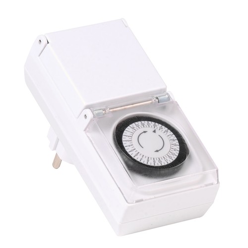 Presa esterno con - con, timer