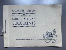 Cigarette card album south - cigarette,