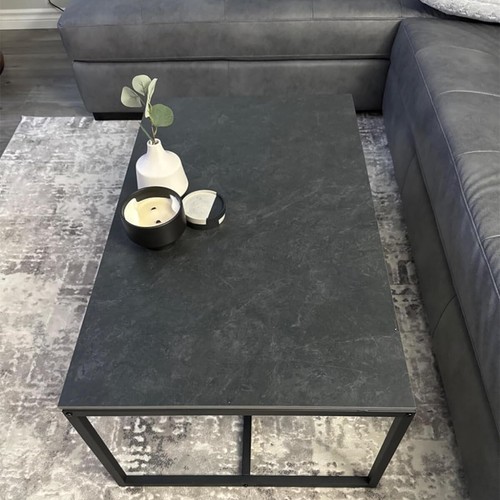 Tavolino salotto nero - tavolino,