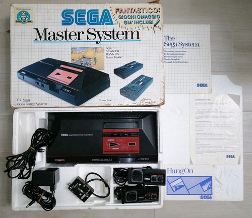 Sega master system console - sega,