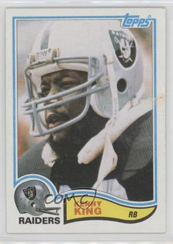 1982 topps kenny king - topps,