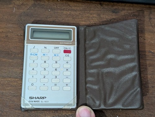 Sharp elsi mate 823 - sharp, el-823