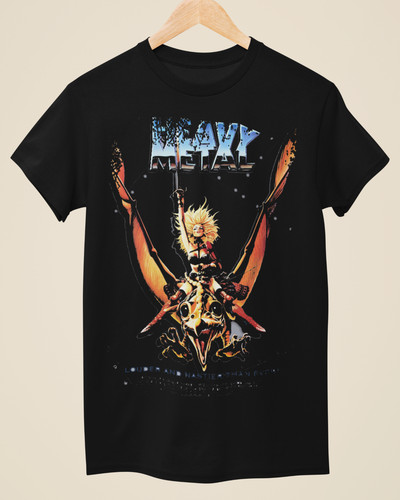 Heavy metal maglietta nera - -,