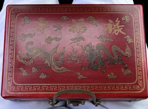 Mahjong portatile vintage raro