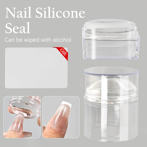 Timbro silicone trasparente - in,