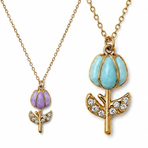 Collana donna acciaio - , ciondolo