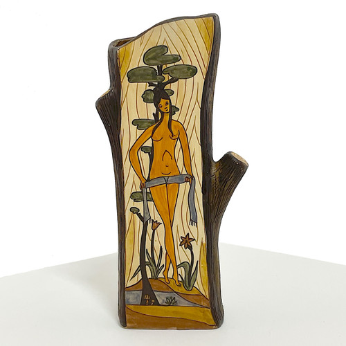 Vaso vintage ceramica - vaso,