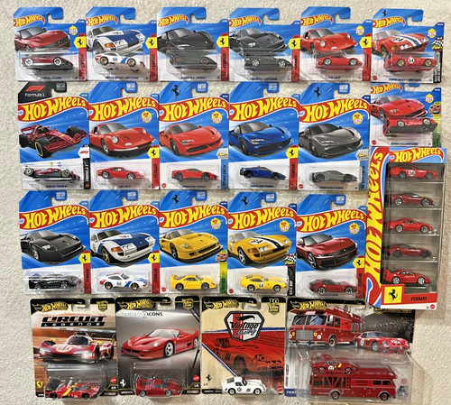 Hot wheels ferrari lotto 27 - wheels,