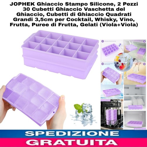 Ghiaccio stampo silicone pz - ghiaccio, silicone,2