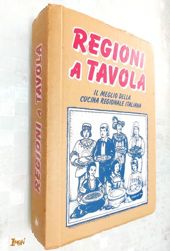 Libro cucina regioni - a, tavola
