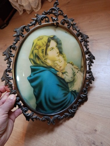 Quadro vintage madonna col - madonna,