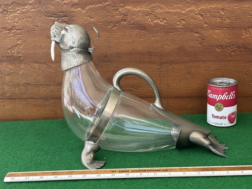 Decanter figurativo tricheco - figurativo,