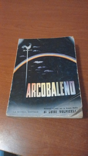 Libro vintage arcobaleno - libro,