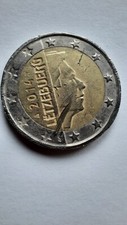 RARA , moneta 2 euro Lussemburgo Letzebuerg 2014