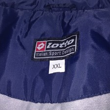 SVENDO TUTTI IGIACCONI Piumino Uomo"LOTTO" tg XXl Blu Come Nuovo