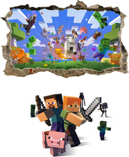 3D Giochi Adesivo Murale