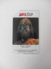 ⚜️ Scheda Telefonica Turistica P98a Bronzo Di Riace [Magnetizzata]