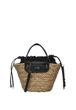 Borsa Donna V73 Nero/naturale