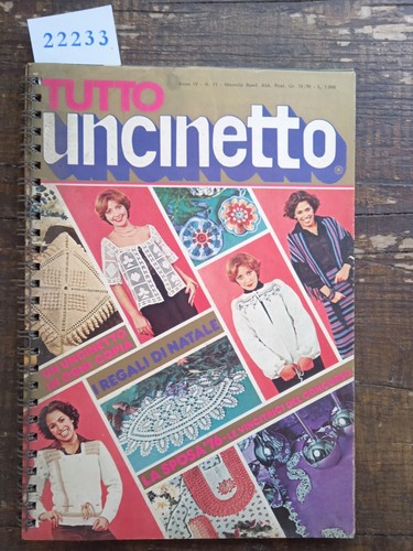 Tutto uncinetto rivista anno - rivista,