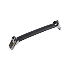 MANIGLIE CHIUSURA PORTA (2PZ) NERA CON ESTREMITA' CROMATA VW T2 67/79