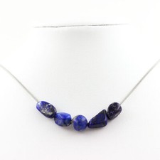 Collana Perle Lapislazzuli Del
