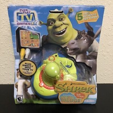 DreamWorks Shrek + Over The Hedge Plug & Play Giochi TV Jakks Pacific 2006 Nuovo