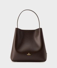 Cuoieria Fiorentina Alice secchiello a piramide, testa di moro B000005396420.TM