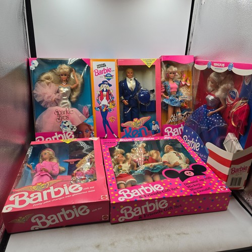 Lotto bambole barbie vintage - lotto, 7