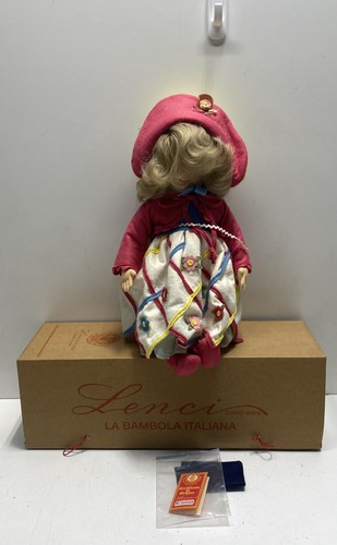Lenci felt doll inch blonde - 20,