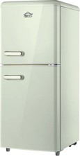 DCG Frigorifero Doppia Porta Capacità 110 Litri Classe E Statico Crema MF110CCDP