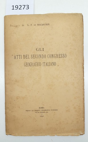 Magistris gli atti del - gli,