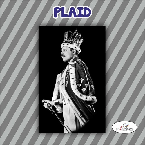 Plaid pile freddie mercury - freddie,