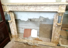 Antico camino pietra marmo