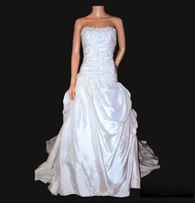 Abito da sposa bianco senza